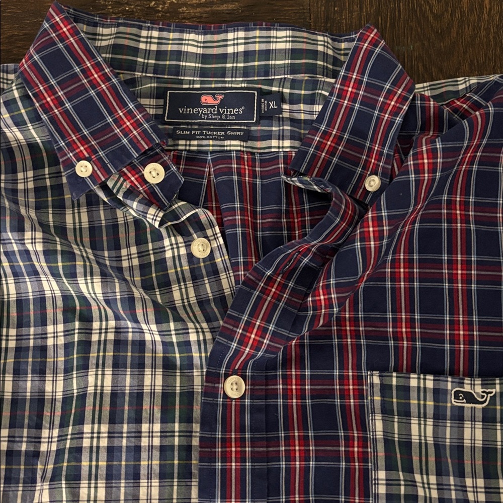Vineyard Vines slim fit Tucker shirt. Sz XL